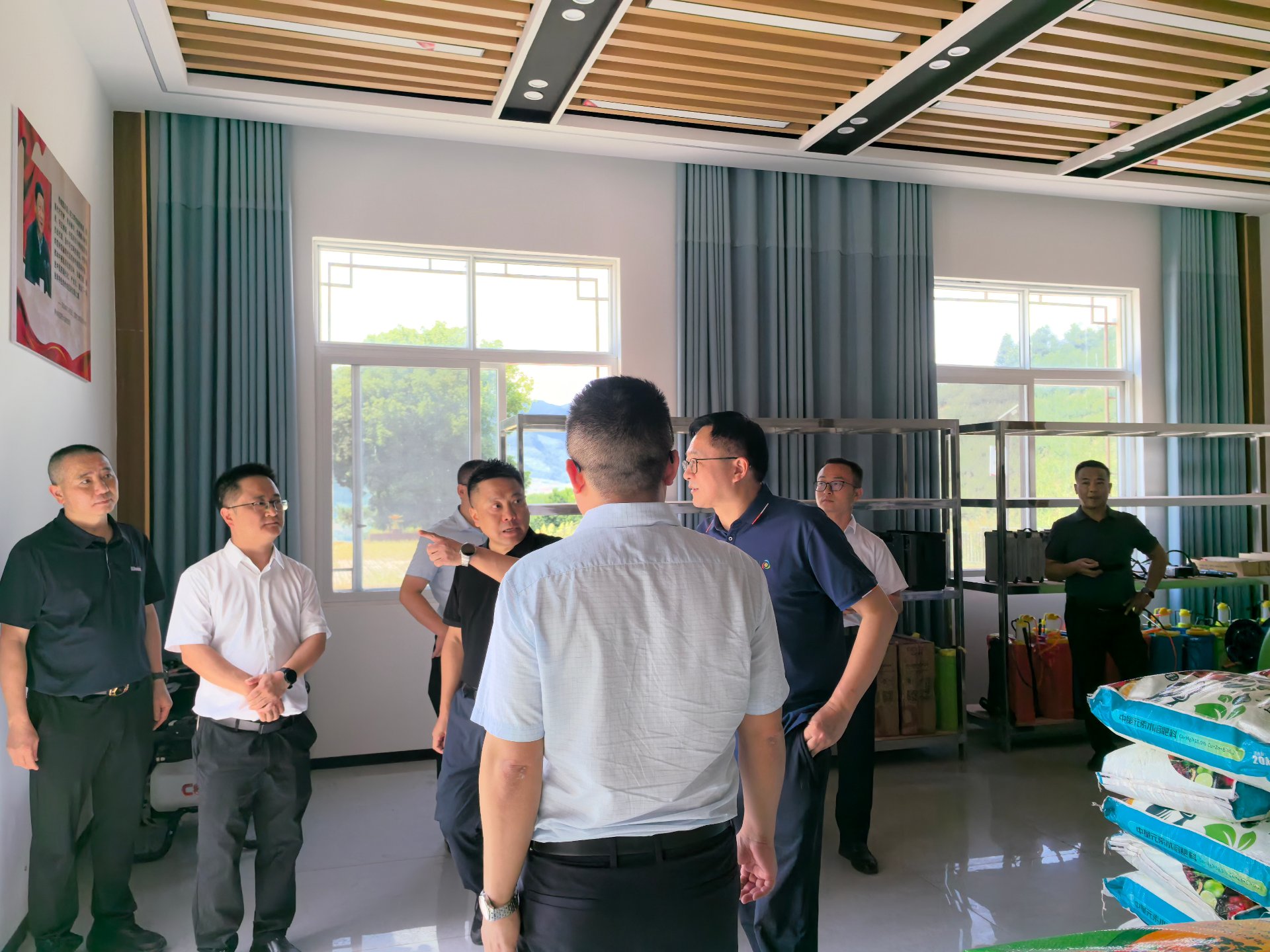 现代农业园区参观